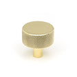 From The Anvil Cabinet Hardware Polished Brass / Cabinet Knobs / 32mm Dia. From The Anvil - Polished Brass Brompton Cabinet Knob - 32mm (No rose)