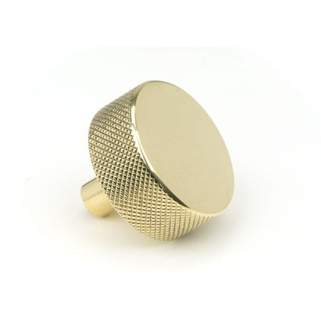 From The Anvil Cabinet Hardware Polished Brass / Cabinet Knobs / 38mm Dia. From The Anvil - Polished Brass Brompton Cabinet Knob - 38mm (No rose)