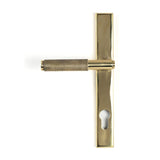 From The Anvil Door Furniture Polished Brass / Multi Point Lock Set / 92mm c/c From The Anvil - Polished Brass Brompton Slimline Lever Espag. Lock Set
