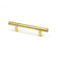 From The Anvil Cabinet Hardware Polished Brass / Cabinet Pull Handles / Small From The Anvil - Polished Brass Judd Pull Handle - Small