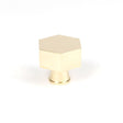 From The Anvil Cabinet Hardware Polished Brass / Cabinet Knobs / 38mm Dia. From The Anvil - Polished Brass Kahlo Cabinet Knob - 38mm