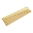 From The Anvil Door Furniture Polished Brass / Interior Letter Flap / 354 x 130mm From The Anvil - Polished Brass Large Letter Plate Cover