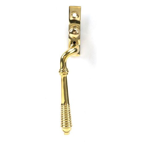 From The Anvil Window Furniture Polished Brass / Left Hand / Yes From The Anvil - Polished Brass Reeded Espag - LH