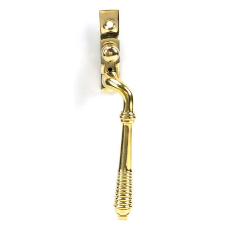 From The Anvil Window Furniture Polished Brass / Right Hand / Yes From The Anvil - Polished Brass Reeded Espag - RH