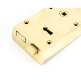 From The Anvil Locks & Latches Polished Brass / Rim Locks From The Anvil - Polished Brass Right Hand Rim Lock - Small