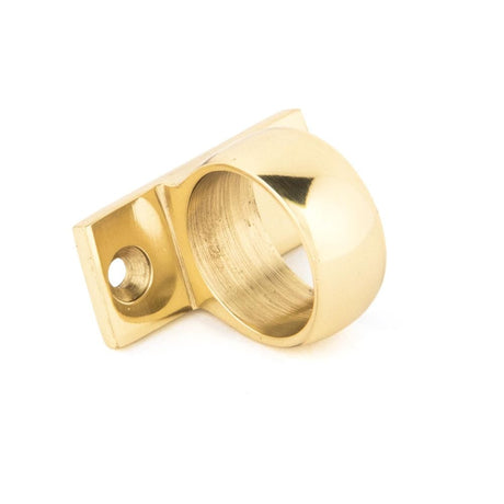 From The Anvil Window Furniture Polished Brass / Sash Ring From The Anvil - Polished Brass Sash Eye Lift