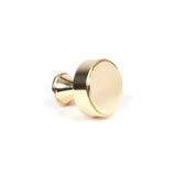 From The Anvil Cabinet Hardware Polished Brass / Cabinet Knobs / 25mm Dia. From The Anvil - Polished Brass Scully Cabinet Knob - 25mm