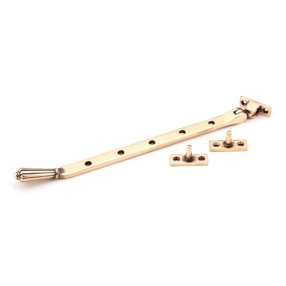 From The Anvil Window Furniture Polished Bronze / 12"/300mm From The Anvil - Polished Bronze 12" Hinton Stay