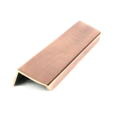 From The Anvil Cabinet Hardware Polished Bronze / Edge Pull / 200mm From The Anvil - Polished Bronze 200mm Moore Edge Pull