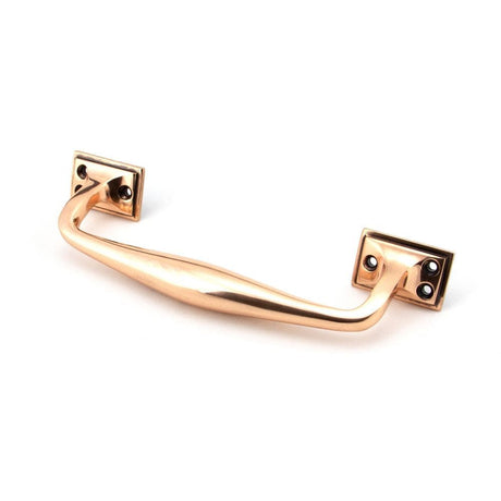 From The Anvil Door Furniture Polished Bronze / Pull Handles (Face Fix) From The Anvil - Polished Bronze 230mm Art Deco Pull Handle