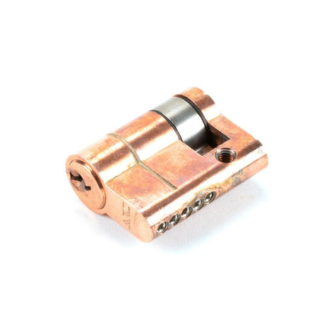 From The Anvil Locks & Latches Polished Bronze / Euro Cylinders Single / 30 x 10mm From The Anvil - Polished Bronze 30/10 5pin Single Cylinder