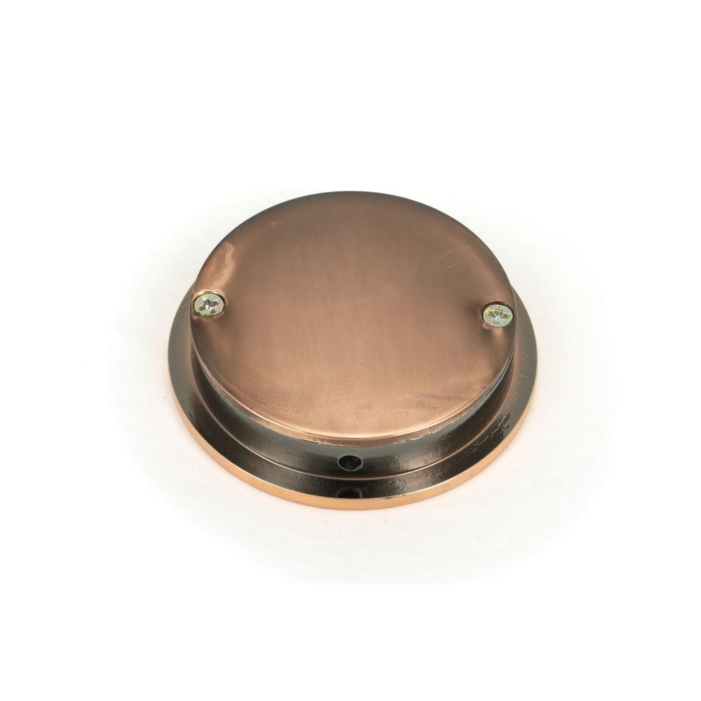 From The Anvil Door Furniture Polished Bronze / Flush Handle / Round From The Anvil - Polished Bronze 60mm Plain Round Pull
