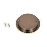 From The Anvil Door Furniture Polished Bronze / Flush Handle / Round From The Anvil - Polished Bronze 75mm Plain Round Pull
