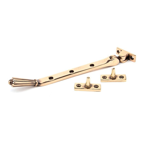 From The Anvil Window Furniture Polished Bronze / 8"/200mm From The Anvil - Polished Bronze 8" Hinton Stay