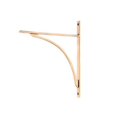 From The Anvil Accessories Polished Bronze / Shelf Brackets / 314 x 250mm From The Anvil - Polished Bronze Apperley Shelf Bracket (314mm x 250mm)