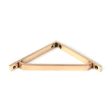 From The Anvil Accessories Polished Bronze / Shelf Brackets / 150 x 150mm From The Anvil - Polished Bronze Barton Shelf Bracket (150mm x 150mm)