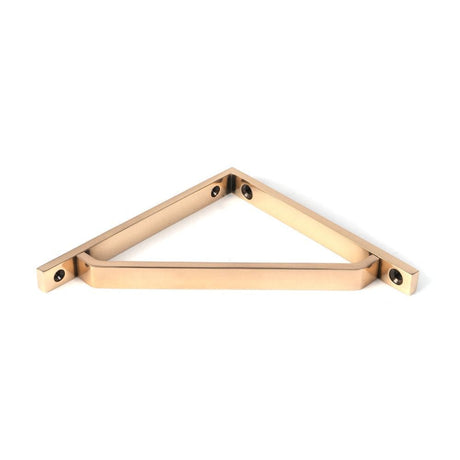 From The Anvil Accessories Polished Bronze / Shelf Brackets / 150 x 150mm From The Anvil - Polished Bronze Barton Shelf Bracket (150mm x 150mm)