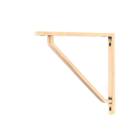 From The Anvil Accessories Polished Bronze / Shelf Brackets / 150 x 150mm From The Anvil - Polished Bronze Barton Shelf Bracket (150mm x 150mm)
