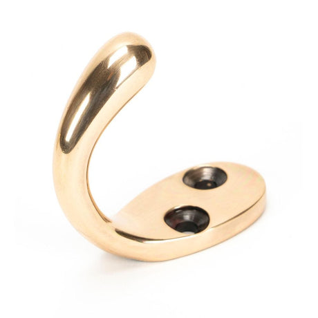 From The Anvil Accessories Polished Bronze / Single Coat Hooks From The Anvil - Polished Bronze Celtic Single Robe Hook
