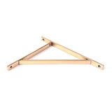 From The Anvil Accessories Polished Bronze / Shelf Brackets / 314 x 250mm From The Anvil - Polished Bronze Chalfont Shelf Bracket (314mm x 250mm)