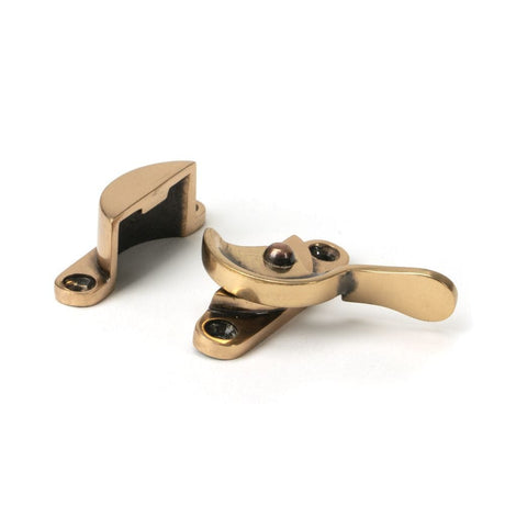 From The Anvil Window Furniture Polished Bronze / Sash Window Fitch Fasteners / Yes From The Anvil - Polished Bronze Fitch Fastener