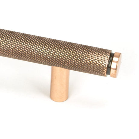 From The Anvil Cabinet Hardware Polished Bronze / Cabinet Pull Handles / Small From The Anvil - Polished Bronze Full Brompton Pull Handle - Small