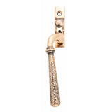 From The Anvil Window Furniture Polished Bronze / Left Hand / Yes From The Anvil - Polished Bronze Hammered Newbury Espag - LH