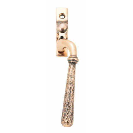 From The Anvil Window Furniture Polished Bronze / Right Hand / Yes From The Anvil - Polished Bronze Hammered Newbury Espag - RH