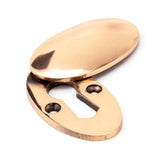 From The Anvil Door Furniture Polished Bronze / Mortice Key Profile Escutcheons From The Anvil - Polished Bronze Oval Escutcheon & Cover