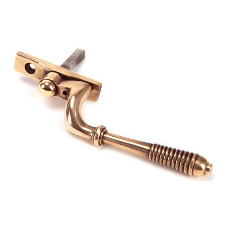 From The Anvil Window Furniture Polished Bronze / Left Hand / Yes From The Anvil - Polished Bronze Reeded Espag - LH