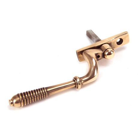 From The Anvil Window Furniture Polished Bronze / Right Hand / Yes From The Anvil - Polished Bronze Reeded Espag - RH