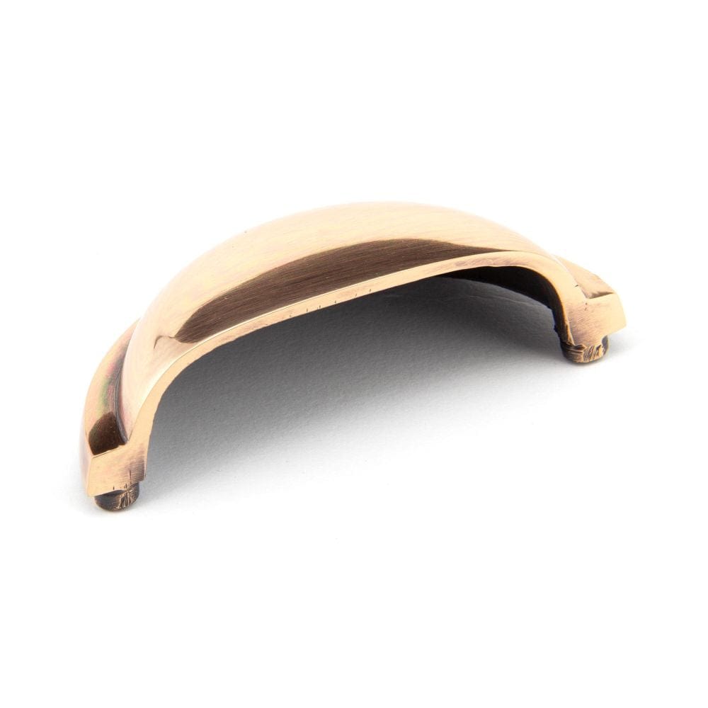 From The Anvil Cabinet Hardware Polished Bronze / Cabinet Cup Pulls From The Anvil - Polished Bronze Regency Concealed Drawer Pull