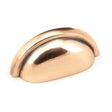 From The Anvil Cabinet Hardware Polished Bronze / Cabinet Cup Pulls From The Anvil - Polished Bronze Regency Concealed Drawer Pull