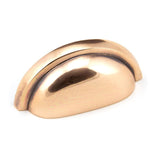 From The Anvil Cabinet Hardware Polished Bronze / Cabinet Cup Pulls From The Anvil - Polished Bronze Regency Concealed Drawer Pull