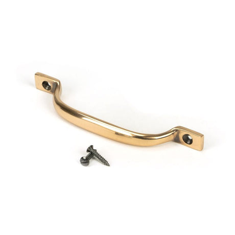From The Anvil Window Furniture Polished Bronze / Sash Window Lifts From The Anvil - Polished Bronze Slim Sash Pull