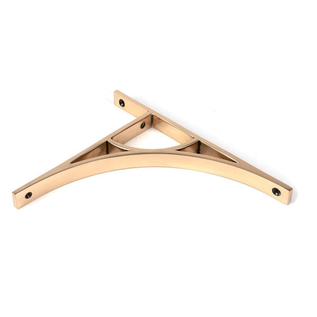 From The Anvil Accessories Polished Bronze / Shelf Brackets / 260 x 200mm From The Anvil - Polished Bronze Tyne Shelf Bracket (260mm x 200mm)