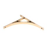 From The Anvil Accessories Polished Bronze / Shelf Brackets / 314 x 250mm From The Anvil - Polished Bronze Tyne Shelf Bracket (314mm x 250mm)