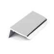 From The Anvil Cabinet Hardware Polished Chrome / Edge Pull / 100mm From The Anvil - Polished Chrome 100mm Moore Edge Pull