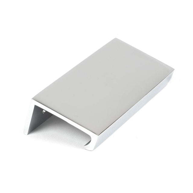 From The Anvil Cabinet Hardware Polished Chrome / Edge Pull / 100mm From The Anvil - Polished Chrome 100mm Plain Edge Pull