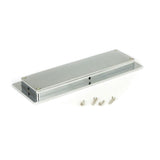 From The Anvil Door Furniture Polished Chrome / Flush Handle / Rectangular From The Anvil - Polished Chrome 175mm Plain Rectangular Pull