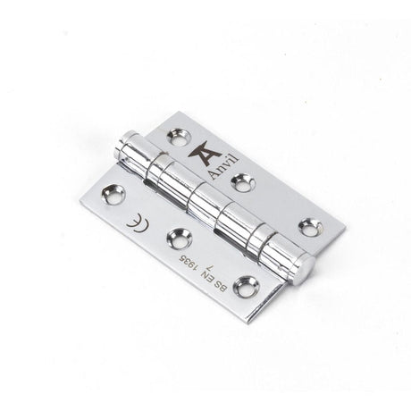 From The Anvil Hinges Polished Chrome / Ball Bearing Hinges / 3" (76mm) From The Anvil - Polished Chrome 3" Ball Bearing Butt Hinge (pair) ss