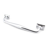 From The Anvil Door Furniture Polished Chrome / Pull Handles (Face Fix) From The Anvil - Polished Chrome 300mm Art Deco Pull Handle