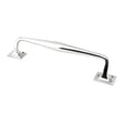 From The Anvil Door Furniture Polished Chrome / Pull Handles (Face Fix) From The Anvil - Polished Chrome 300mm Art Deco Pull Handle