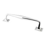 From The Anvil Door Furniture Polished Chrome / Pull Handles (Face Fix) From The Anvil - Polished Chrome 300mm Art Deco Pull Handle