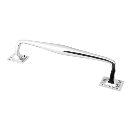 From The Anvil Door Furniture Polished Chrome / Pull Handles (Face Fix) From The Anvil - Polished Chrome 300mm Art Deco Pull Handle