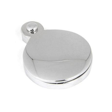 From The Anvil Door Furniture Polished Chrome / Mortice Key Profile Escutcheons From The Anvil - Polished Chrome 30mm Round Escutcheon