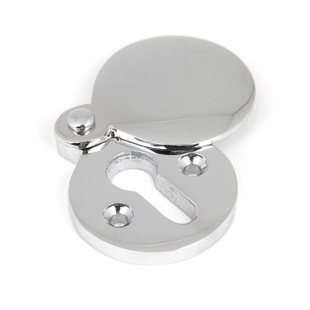 From The Anvil Door Furniture Polished Chrome / Mortice Key Profile Escutcheons From The Anvil - Polished Chrome 30mm Round Escutcheon