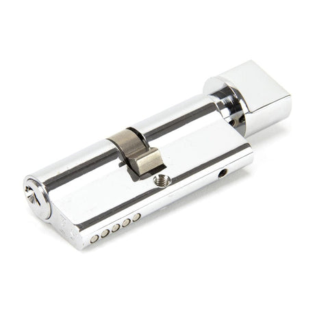 From The Anvil Locks & Latches Polished Chrome / Euro Cylinder & Turn / 35 x 35mm From The Anvil - Polished Chrome 35/35 5pin Euro Cylinder/Thumbturn KA