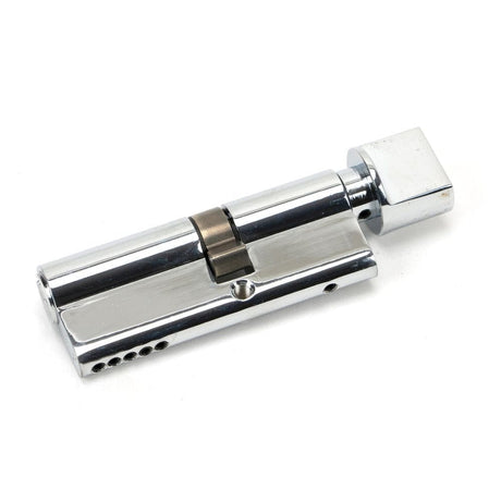From The Anvil Locks & Latches Polished Chrome / Euro Cylinder & Turn / 35 x 45mm From The Anvil - Polished Chrome 35T/45 5pin Euro Cylinder/Thumbturn