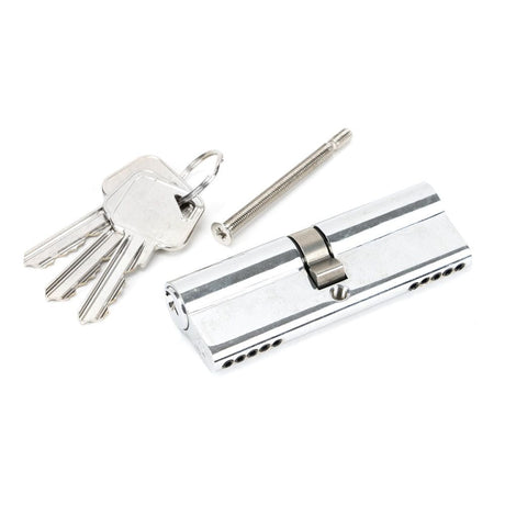 From The Anvil Locks & Latches Polished Chrome / Euro Double Cylinders / 45 x 45mm From The Anvil - Polished Chrome 45/45 5pin Euro Cylinder KA